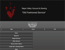 Tablet Screenshot of napavacuum.com